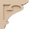 Ekena Millwork 3"W x 12"D x 12"H Thin Mayflower Rough Cedar Woodgrain TimberThane Corbel, Primed Tan CORUR03X12X12MAYRCPR - alternate 4